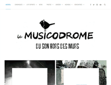 Tablet Screenshot of lemusicodrome.com
